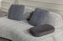 NANGARO - CONJUNTO GENESIS
(ESCONFORTO + SOFÁ DE 3 LUGARES + SOFÁ DE 2 LUGARES + POLTRONA) - MÓDULO GENESIS DE 2 LUGARES