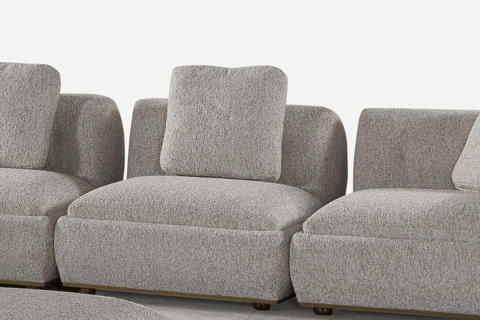 [NG-PRAG-SOFA-01] NANGARO - CONJUNTO PRAG
(MÓDULO DE CANTO INDIVIDUAL + MÓDULO DE ASSENTO INDIVIDUAL + POLTRONA DE 2 LUGARES + POLTRONA + PUFE + MESA PUFE) - MÓDULO DE ASSENTO INDIVIDUAL PRAG