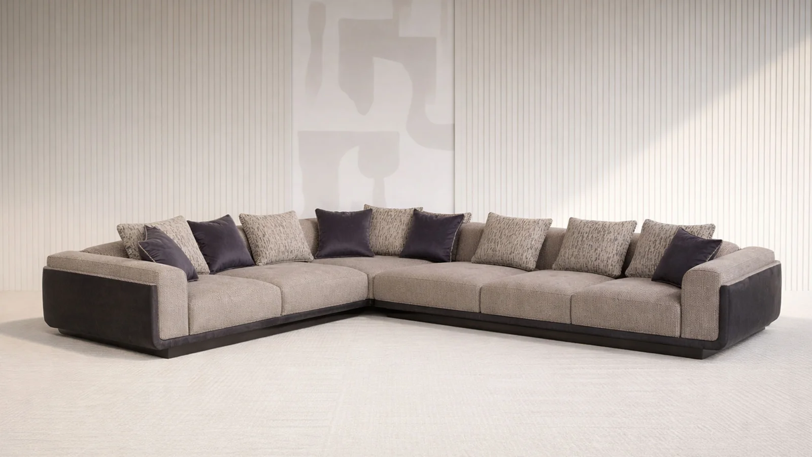 [NG-NOVA-CORNER-LMOD] NANGARO - NOVA SET
(CORNER SOFA + ARMCHAIR) - NOVA L CORNER MODULE